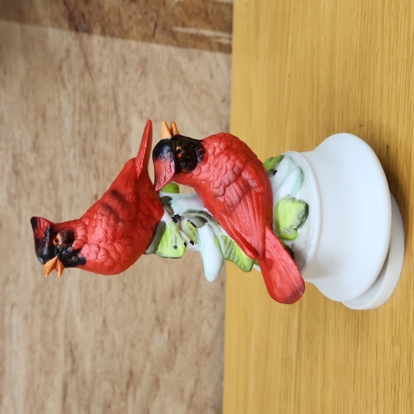 Musical porcelain bird decor - Picture 5 of 9